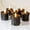 Timer, Black, variant on White Flameless Votive Candles with Remote , 2x3 inch Flickering Small LED Wax Pillar Candles 6 Pack