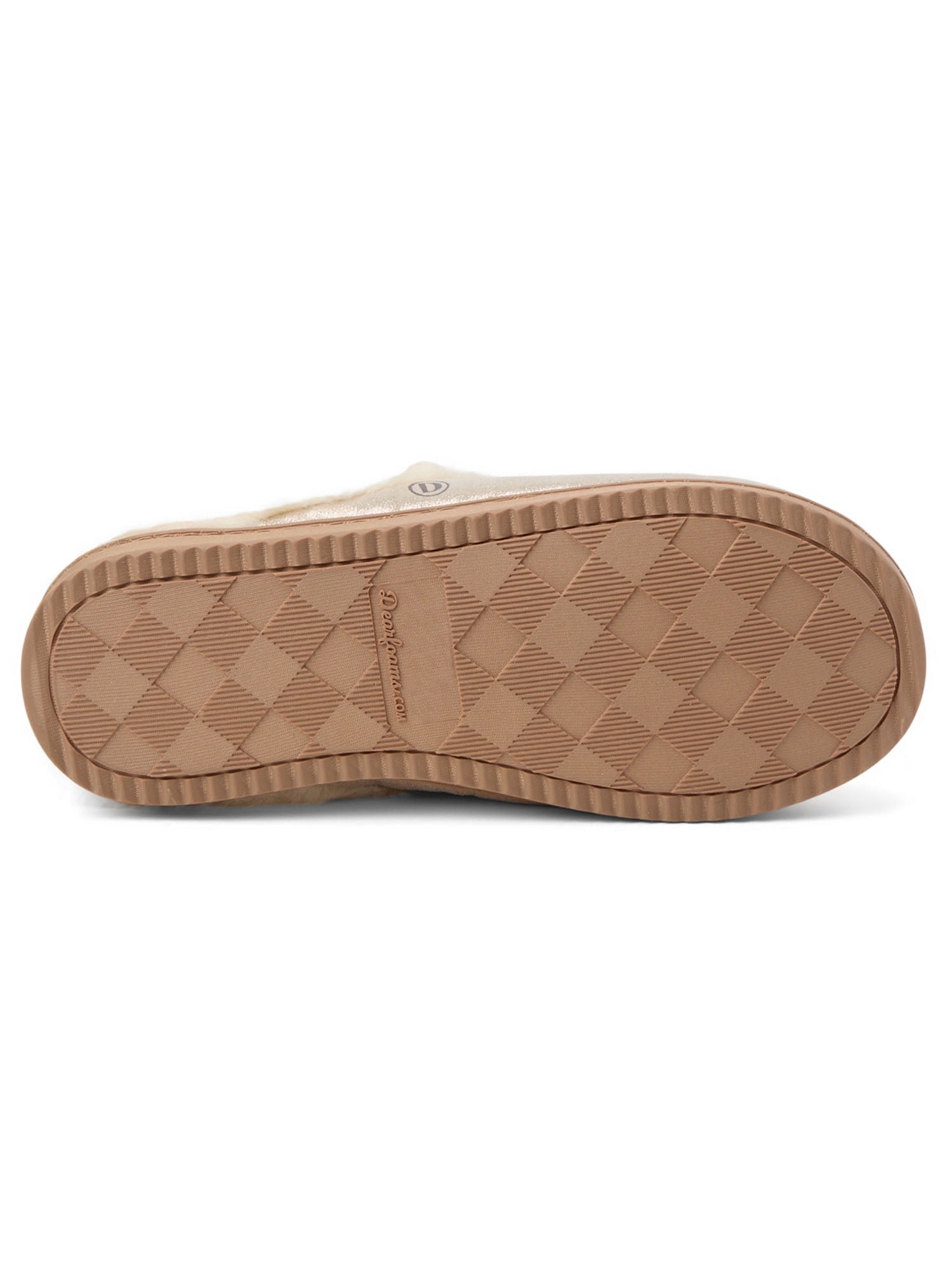 Dearfoams Cozy Comfort Women's Mary Jane Bow Slip On Scuff Slippers
