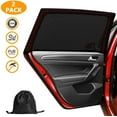 thumbnail image 1 of 2 Pcs Protection Solaire pour Voiture, Protection Solaire pour Voiture Bébé / Enfants Protection Uv Double Face Protection Solaire pour Vitre de Voiture, 110 * 50 cm, 1 of 7