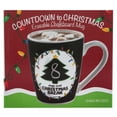 thumbnail image 3 of National Imports Countdown to Christmas 16oz Ceramic Coffee Mug, Erasable Black Chalkboard and Chalk, 3 of 5
