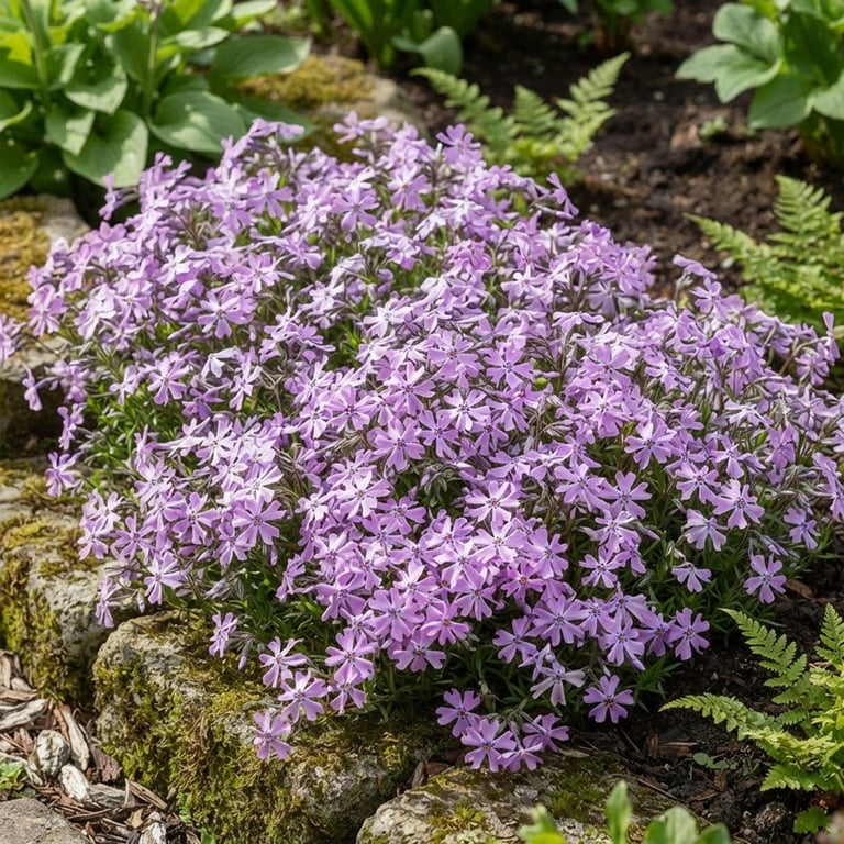 Expert Gardener Outdoor Live Plant Creeping Phlox Bedazzled