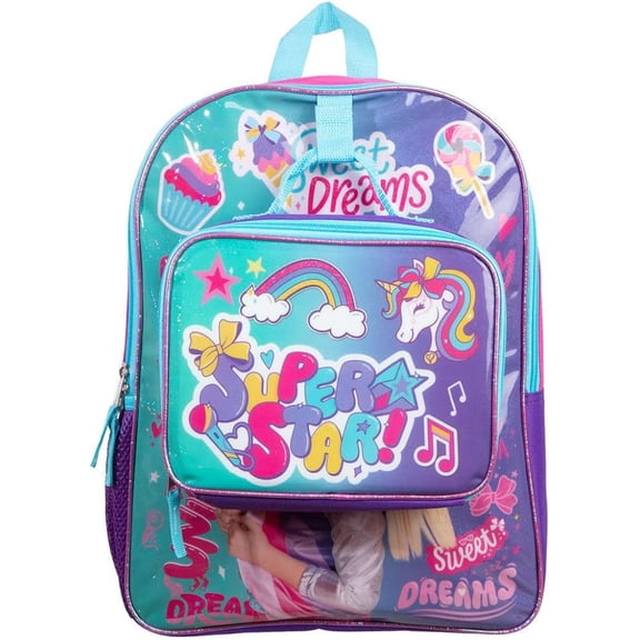 Jojo Siwa Super Star Dreams 2-Piece 16" Kids Backpack Lunch Box Set