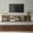 Oud Oak, variant on Pivot Modern Engineered Wood Floating TV Stand for Up To 55" TV Screen Size, White Veneer