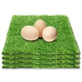 thumbnail image 3 of 4Pcs Chicken Nesting Pads Washable Artificial Grass Nesting Pads Self-Drainage Synthetic Turf Mat with Drain Hole Chicken Nesting Box Pads for Chicken Pet Garden Lawn Indoor Outdoor 12 x 12 x 0.7 inch, 3 of 11