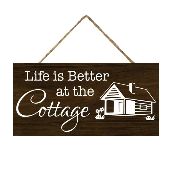 Cottage Sign, Cottage Decor for the Home, Life Is Better At the Cottage Sign, Cottage Gifts, Lakehouse Gift, Cottage Wall Decor
