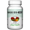 Maxi Health Kosher Vitamin D3 3000 IU - 180 Tablets