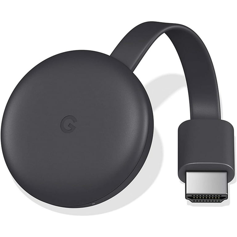 Vie mængde af salg slim Google Chromecast (3rd Generation) Media Streamer - Black - Walmart.com
