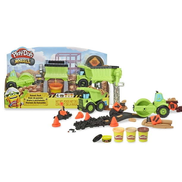 PlayDoh Wheels Construction with Pavement Buildin' Compound (8 oz