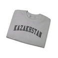 thumbnail image 3 of Kazakhstan Sweatshirt Gifts Crew Neck Shirt Long Sleeve Unisex, 3 of 7