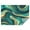 Teal and Gold, variant on Black and Gold Marble Wavy Lines Pattern Rectangle Tablecloth 60"x84",Waterproof Polyester Rectangle Table Cloth, Wipeable Spillproof Polyester Tablecloth for Dining, Camping, Indoor and Outdoor