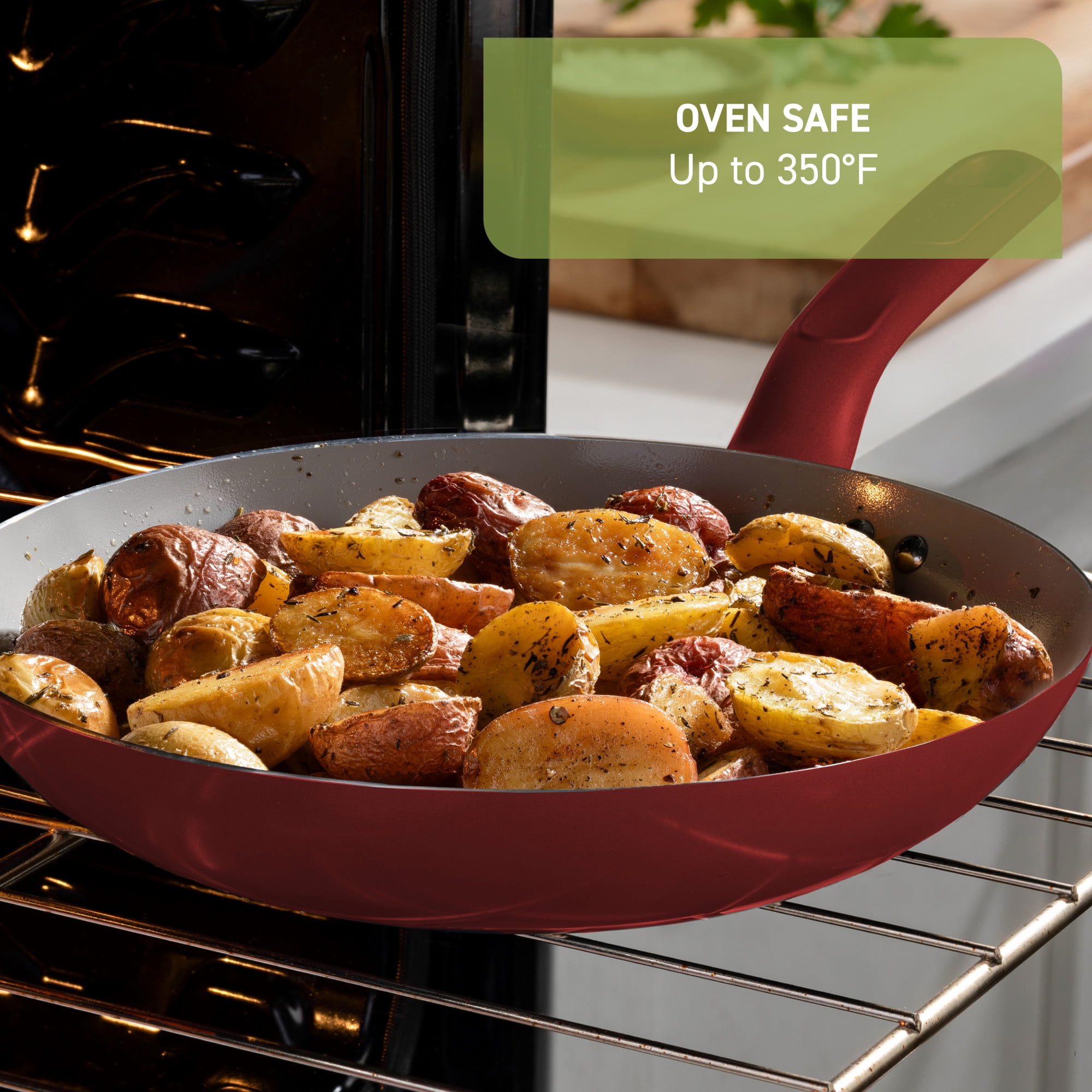 T-fal Easy Care Ceramic Non-Stick Cookware, 10.5 Inch Frypan