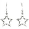thumbnail image 2 of FB Jewels 14K White Gold Star Earrings, 2 of 2