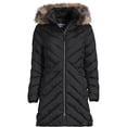 thumbnail image 3 of Lands' End Women's FeatherFree Cozy Fleece Lined Winter Coat, 3 of 6