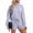Dusty Blue, variant on SPECIAL MAGIC Women’s 2-Piece Scuba Hoodie & Shorts Set Cozy Stretchy Athleisure Sweatshirt & Lounge Shorts