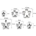 thumbnail image 4 of unbranded 12Ud De Corte Para Galletas De Flores En Acero Inoxidable Con Antideslizante, 4 of 8