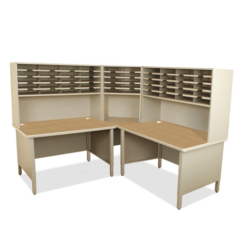 Marvel Office Furniture 50 Compartment Mailroom Organizer
