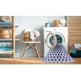thumbnail image 2 of Ahgly Company Tapis Rectangulaire d'Intérieur Lavable en Machine Lavande Bleu Transitionnel, 8 Pieds x 10 Pieds, 2 of 7