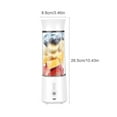 thumbnail image 3 of USB Rechargeable Portable Blender Fruit Mixer With Six Mini Juicer Cup, 3 of 9