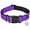 Purple, variant on zalens Reflective Dog Collar, Adjustable Soft Neoprene Padded Breathable Nylon, Hotpink, XS