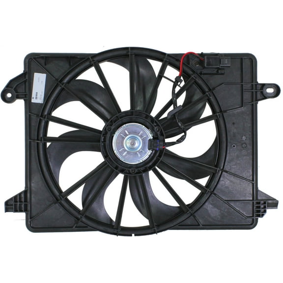 Cooling Fan Assembly Compatible with DODGE CHALLENGER/CHARGER/CHRYSLER 300 2009-2018 Single Fan Module
