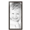 thumbnail image 2 of ArtToFrames 15" x 33" Dark Mahogany Silver Picture Frame, 15x33 inch Multi Wood Poster Frame (WOM-5024),  Pack, 2 of 7