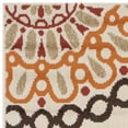 thumbnail image 5 of SAFAVIEH Veranda Axum Geometric Indoor/Outdoor Area Rug, 2'7" x 5', Cream/Red, 5 of 7