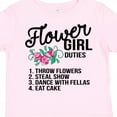 thumbnail image 4 of Inktastic Flower Girl Wedding Duties Girls Toddler T-Shirt, 4 of 5