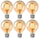 thumbnail image 4 of Bombilla Edison ST64, lámpara de filamento, bombilla LED, retro nostálgica, E27, luz blanca cálida amarilla, lámpara de filamento de tungsteno de imitación, 4 W, 6 W, 4 of 5