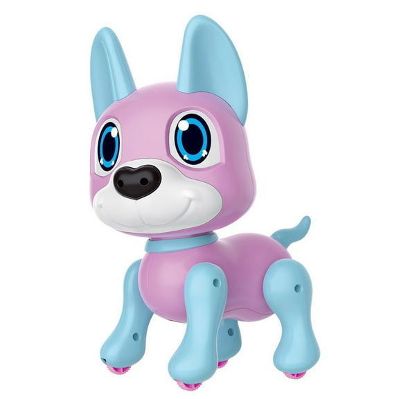Remote Control Robot Dog Toy for Kids 5-7 Years Old, Pet Puppy Robotic Toy, Smart Robot Dog, Interactive Touch Walking Talking Toys for Boys Girls, Gifts for 3 5 6 7 8 Years Old (Pink)
