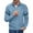 Light Blue, variant on Ofreoo Men's Suede Lapel Button Pocket Fallow Long-Sleeved Hoodless Casual Coat/Jacket Essentials Hoodie Deal of the Week
