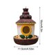 thumbnail image 3 of Resin Hummingbird House Decoration Garden Courtyard Haystack House Nests Feeding, 3 of 9