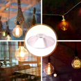 thumbnail image 5 of Lamp Shade Waterproof Aluminum Lampshade Accessories Cover Light Fixture Bulb Silver, 5 of 5