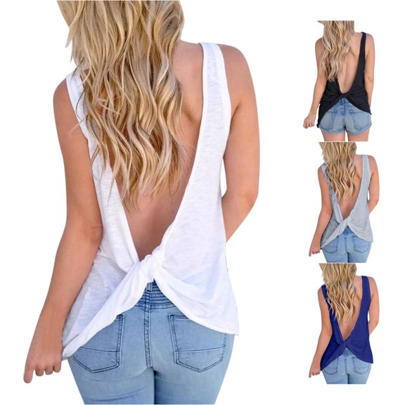 Yuhangmm Tank Tops for Women,Womens Tank Tops With Built In Bras Summer Casual Crew Neck Sleeveless Camisole Plus Size Padded Workout Tops 2x Womens Tops plus Size Grey XXL