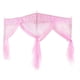 thumbnail image 3 of Toldo para cama, princesa de lujo, 3 aberturas laterales, mosquitera, mosquitera, elegante y moderna Jadeshay A, 3 of 8