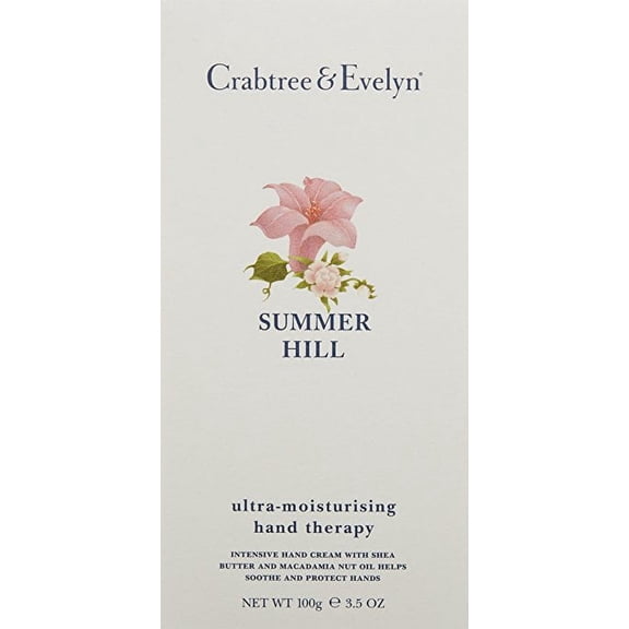 Crabtree & Evelyn Summer Hill Ultra-Moisturising Hand Therapy 3.5oz (100g)