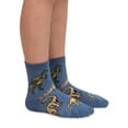 thumbnail image 3 of Jefferies Socks Boys Socks, 6 Pack Dinosaurs Animals Fun Pattern Crew Cotton Socks (Little Boys & Big Boys), 3 of 6