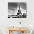 thumbnail image 2 of JRXY  Effiel Tower Canvas Painting Picture City Building Landscape Wall Art Modern Printing Ready to Hang  picture2, 2 of 4