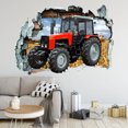 thumbnail image 1 of Adhesivos de pared 3D con diseño de pared rota para tractores y vehículos agrícolas, 1 of 3