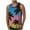 Blue, variant on APEXFWDT Men's Hawaii Beach Tank Top Big and Tall Sleeveless Workout Palm Tree Print T-Shirts Casual Sport Gym Tank Top Vacation M-6X