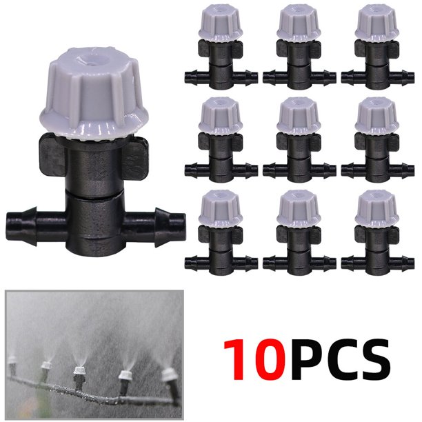 Smart Garden Misting Nozzle Watering System 1/4”Hose Adjustable Dropper Kit Automatic Irrigation Equipment Gardening Accesorries He Qiyong unisex