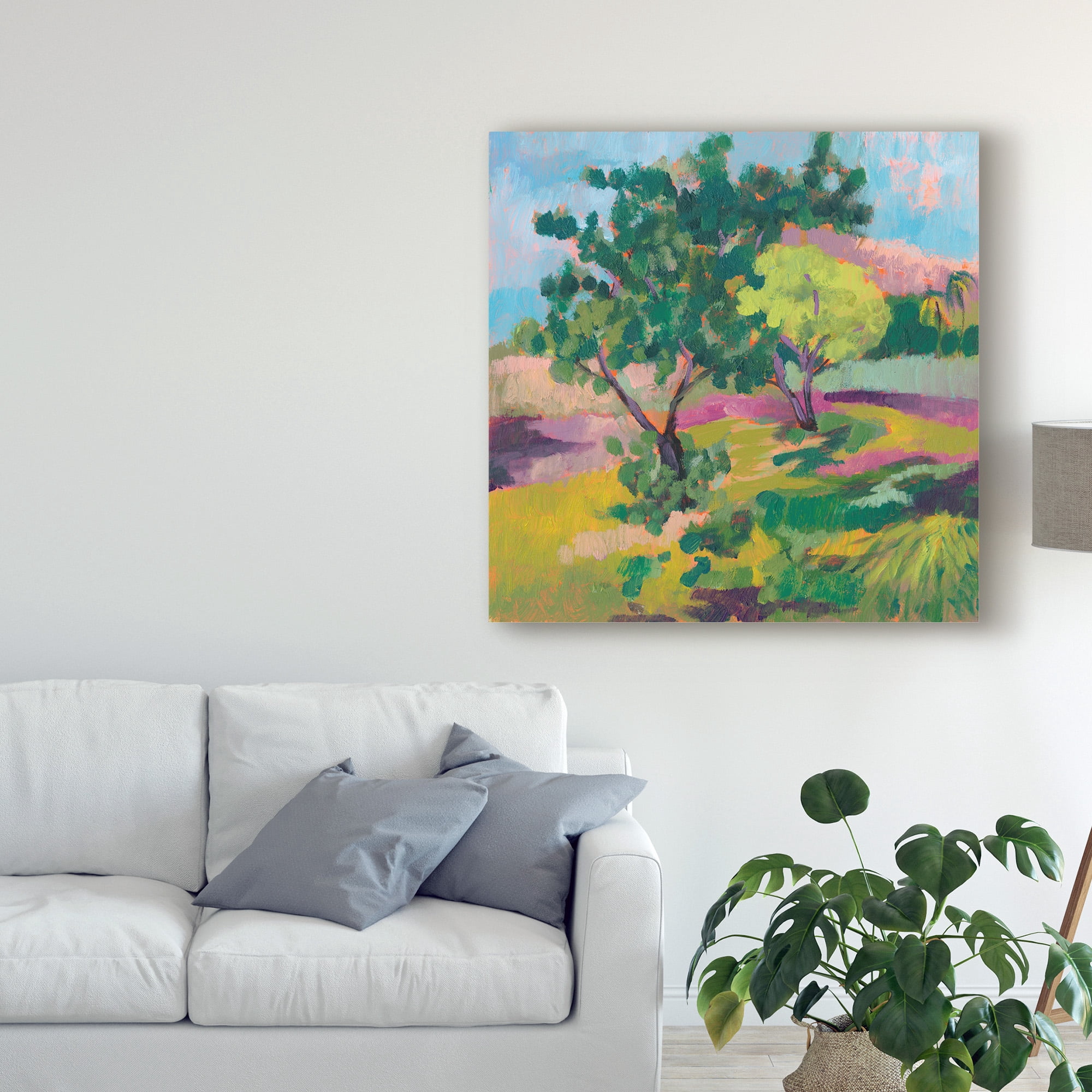 Trademark Fine Art 'Ode to Gauguin II' Canvas Art by Jennifer Goldberger