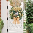 thumbnail image 4 of Decorative Door Wreath With Lights For Holiday Celebrations - Festive Home Décor for Seasonal Events and Giving, 4 of 6