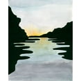 thumbnail image 2 of Longley, Alicia 12x14 Gold Ornate Wood Framed with Double Matting Museum Art Print Titled - Elizabeths River I, 2 of 4