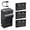 1 Charger + 3 Batteries, variant on Kastar 3-Pack Battery and AC & USB-C Charger, Compatible with BP-244 Series, for URC MX-980 MX-990 TRC-1080 NEC DT330 Icom IC-RX7 Baofeng UV-3R Yaesu VX-2 Panasonic WX Systems