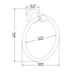 thumbnail image 5 of Colador de silicona con clip para ollas y sartenes, colador de alimentos de cocina, tamaño universal, escurridor resistente al calor para espaguetis, pasta, fideos y frutas - verde, 5 of 5