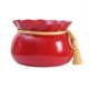 thumbnail image 1 of Mini figurita de bonsái con forma de bolsa de bendición para macetas, decoración para el hogar y la oficina rojo, 1 of 9