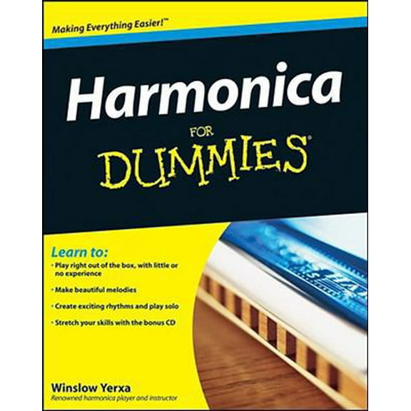 Pre-Owned Harmonica For Dummies (Paperback) 047033729X 9780470337295