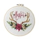 thumbnail image 3 of Injueey Kit de inicio de punto de bordado de Navidad DIY patrón de Navidad hecho a mano bordado de tela aro principiante bordado punto de cruz Artesanía S337 Injueey HA006931-01, 3 of 6