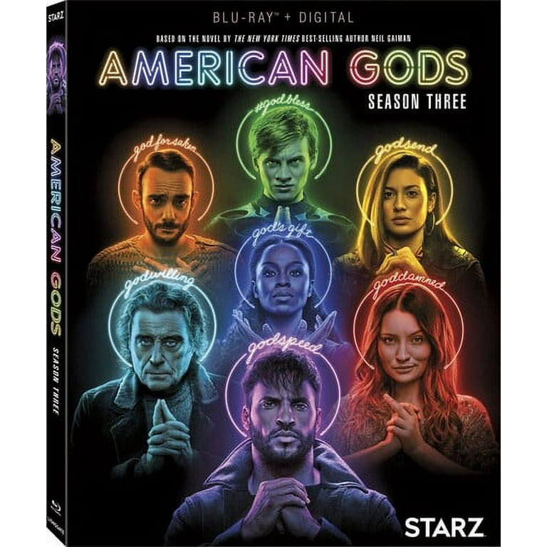 Starz Anchor Bay American Gods: Season 3, Blu-ray, Fantasy