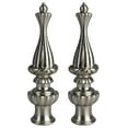 thumbnail image 1 of Urbanest Walton Lamp Finial, 3 3/8" Tall, Antique Brass, Set of 2, 1 of 1